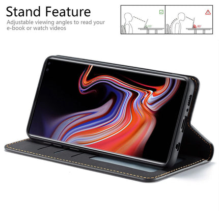 Magnetic Leather Flip Wallet Case Cover for iPhone 17 with Card Slot