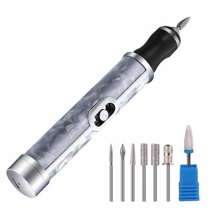 Nail Grinder for Human Toenails Cordless 4 Speeds Sander for Thick Nails