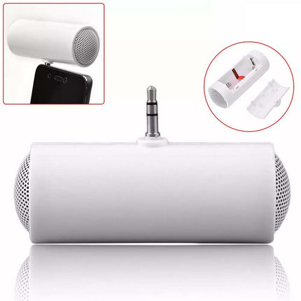 2X Mini Portable Speaker 3.5mm Plug Line-in for Tablet Smartphone