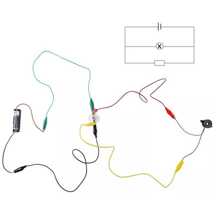 Sntieecr Electric Circuit Motor Kit – Science Experiment Educational Montessori Toy