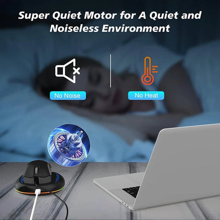 Mouse Jiggler Mechanical Undetectable with Timer Mouse Mover USB