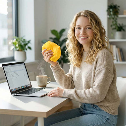 Extra Large Squishy Cheese Stress Relief Soft Novelty Simulation Toy