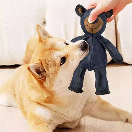 2026 Unbreaka Mighty Bear Pet Toy – Indestructible Tough Dog Squeaky