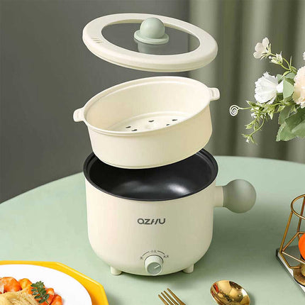 Small Electric Cooker Boiling Stewing Pot Portable Travel Dormitory Kitchen