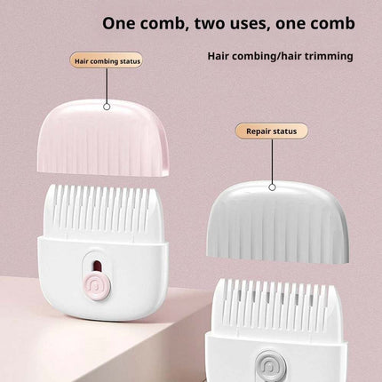 2-in-1 Baby Haircut & Grooming Comb for Trimming Bangs & Broken Hair