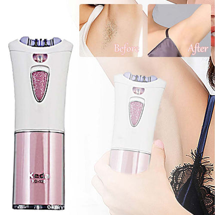 Women's Smooth Glide Epilator for Face, Body & Facial Hair Removal