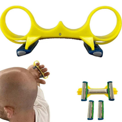 Double Head Fast Bald Hair Clipper, Manual Shaver for Men