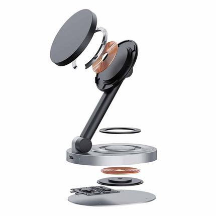 Magnetic Wireless Charger Stand for iPhone 15/14/13/12 Pro Max MagSafe