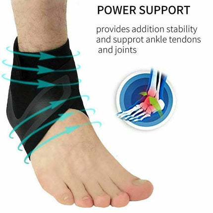 1 Pair Plantar Fasciitis Therapy Wrap Heel Foot Pain Arch Support Ankle Brace