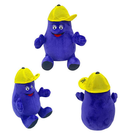 22cm Yellow Hat Plush Doll, Soft Short Plush Toy, Ideal Gift for Kids