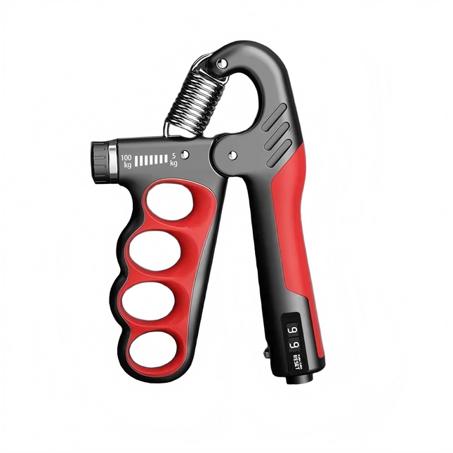 Adjustable Hand Grip Strengthener 5-100kg Digital Count Wrist Expander