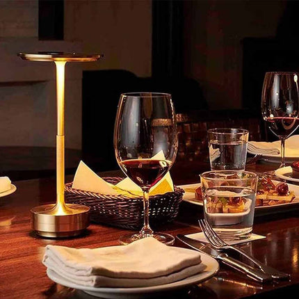 Rechargeable 3-Way LED Desk Lamp Cordless Night Light Table Bar Hotel Decor