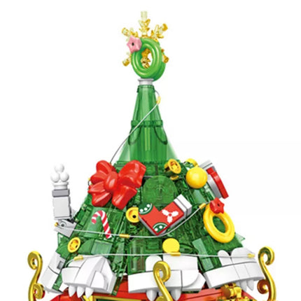 Mini Building Blocks Bricks Girls Toy Christmas Gift Elk Santa Snowman