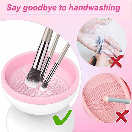 Professional Electric Makeup Brush Cleaner Machine Cleaning Tool