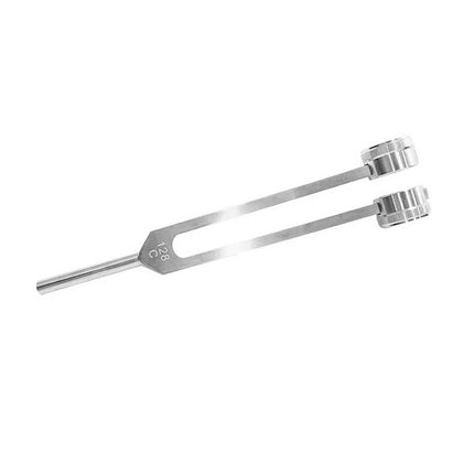 128Hz Tuning Fork with Hammer Sound Therapy Healing Vibration Musical Kit