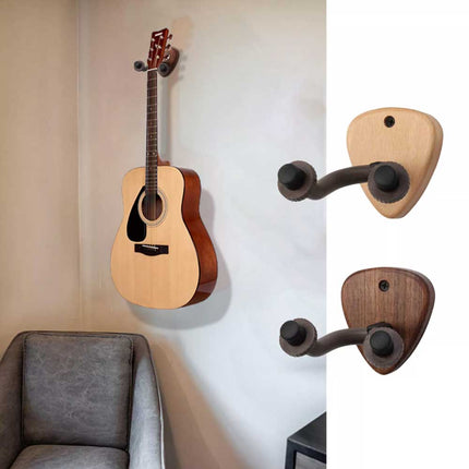 Wall Mounted Guitar Hanger Stand Bracket for Bass & Electric Guitars