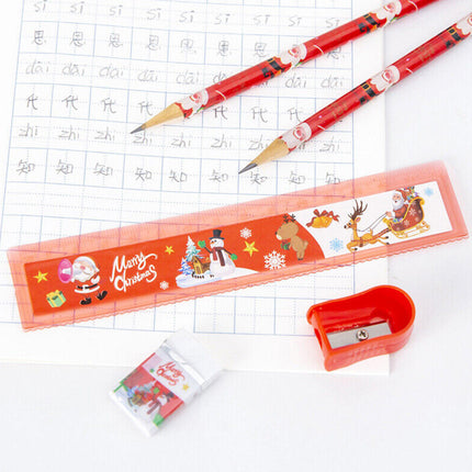 Christmas Stationery Gift Kit Pencil Set for Primary School Drawing