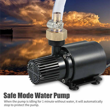 DC 12V Submersible Brushless Water Pump Aquarium Fountain Fish Pond 500L/H