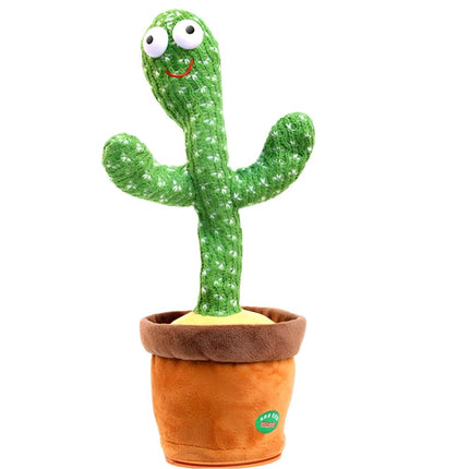 Talking Dancing Cactus Toy, Record & Repeat Sound, Kawaii Plush Doll Gift