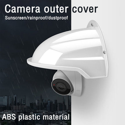 Outdoor Dome Camera Rain Cover Sun Shade CCTV Security Protector