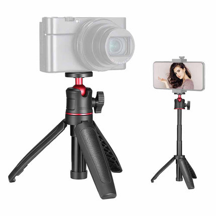360° Mini Extendable Desktop 1/4 Tripod Photography Selfie Vlog Stand