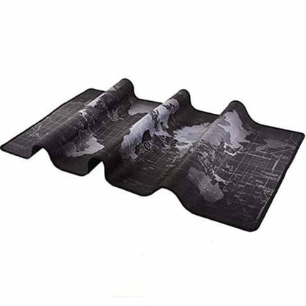 90x40cm World Map Non-Slip Gaming Desk Mat for Mouse & Keyboard