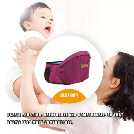 Infant Hip Seat Baby Carrier Waist Stool with Sling & Backpack Belt
