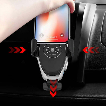 15W Wireless Car Charger Holder, Gravity Air Vent Mount, Fast Charging