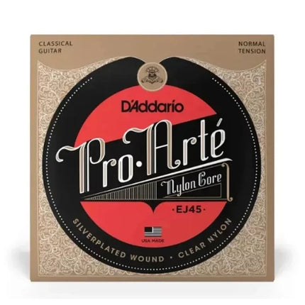 D'Add EJ45 & EJ46 Classical Guitar Strings Nylon Core Silver Plated Copper