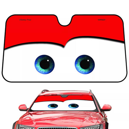 Car Windshield Sun Shade Cartoon Eye Visor SUV Front Window Cover