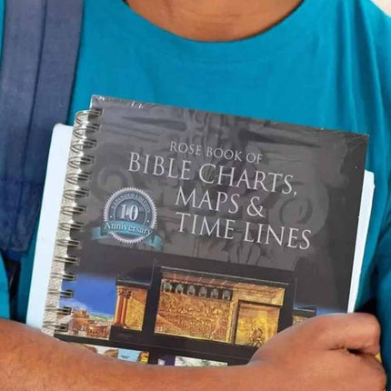 Full-Color Bible Charts, Maps, and Time Lines Reference Book