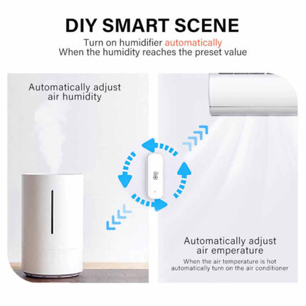 Smart Temperature Humidity Sensor Tuya WiFi Zigbee Thermometer Hygrometer