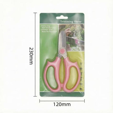 Garden Scissors & Floral Pruning Shears, Stainless Steel for Potted Plants