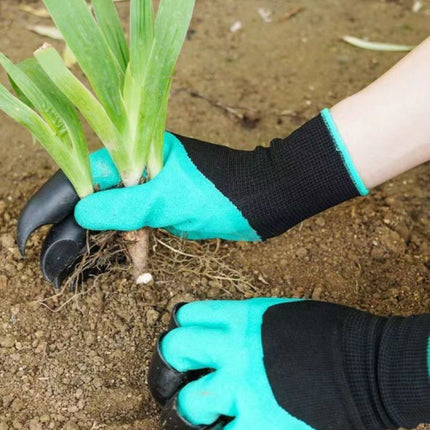 Anti-Slip Gardening Gloves with Claws, Waterproof & Wear Resistant