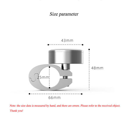 Waterproof Glow-in-the-Dark Motorcycle Bike Clock Handlebar Mount