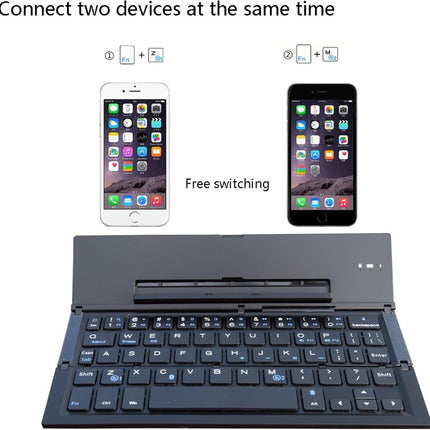 Portable Foldable BT Keyboard for Tablets, Laptops & Smartphones