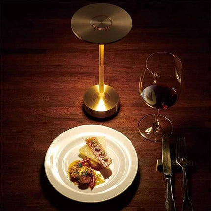 Rechargeable 3-Way LED Desk Lamp Cordless Night Light Table Bar Hotel Decor