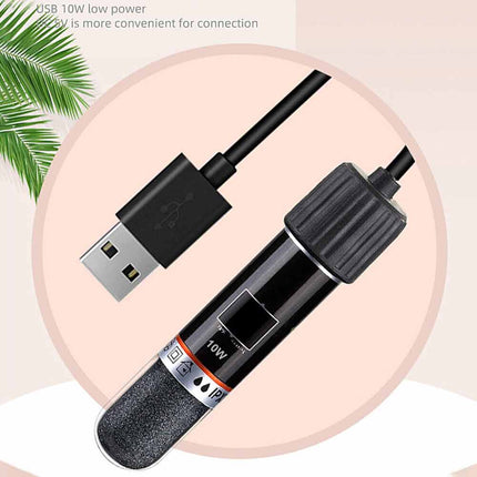 Mini Submersible Aquarium Heater 26C Constant Temp for Small Tank