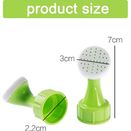 2X DIY Bottle Top Watering Sprinkler Plastic Plant Waterer Seedling Irrigation