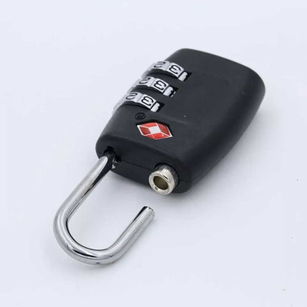 2-Pack 3-Dial Travel Luggage Combination Padlock for Suitcase