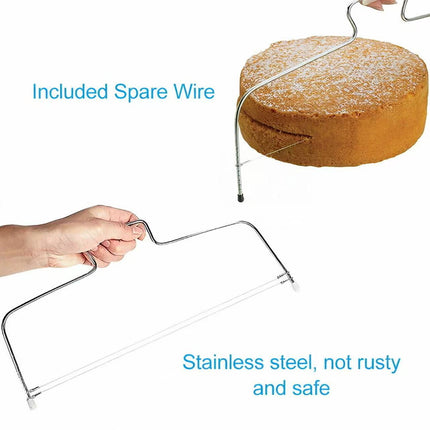 Adjustable 304 Stainless Steel Slicer for Bread, Toast and Cakes Kitchen Tool
