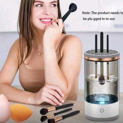 Multifunction Automatic Makeup Brush Cleaner and Dryer, Easy Control