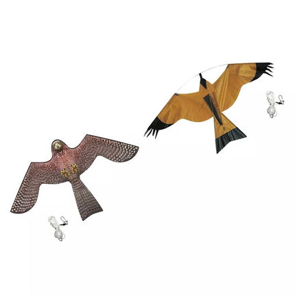 Outdoor Bird Repeller Hawk Kite Scarecrow for Yard and Home