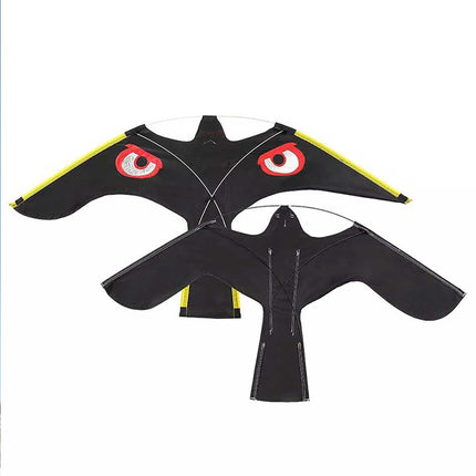 Outdoor Bird Repeller Hawk Kite Scarecrow for Yard and Home