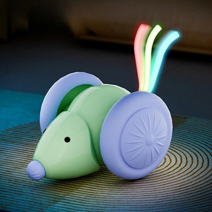 Electric Mouse Car Automatic Interactive Cat Toy Teaser Kitten