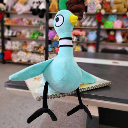 Pigeon Plush Toy Don't Let The Pigeon Drive The Bus Gift for Boys Girls 3+