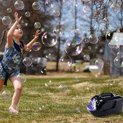 Electric Bubble Machine USB Automatic Bubble Blower Wedding Party Xmas