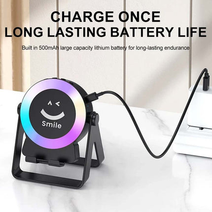4 in 1 Wireless Induction Bluetooth Speaker Rechargeable Bracket Speaker