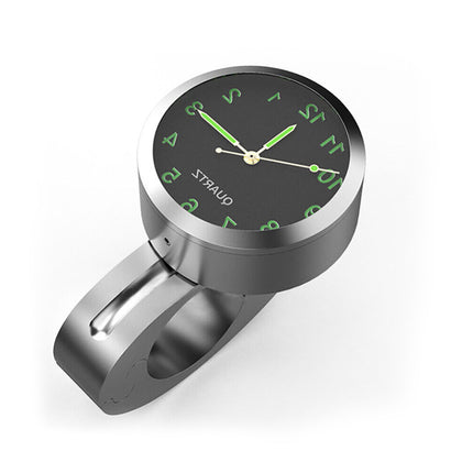Waterproof Glow-in-the-Dark Motorcycle Bike Clock Handlebar Mount