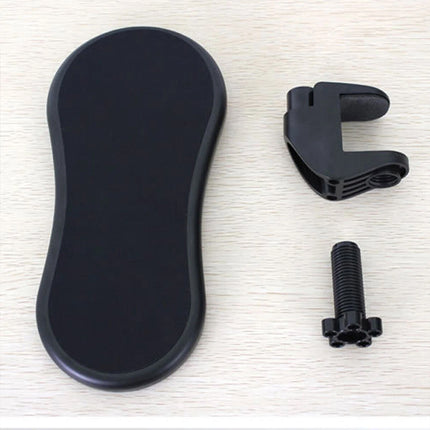 180° Rotating Mouse Wrist Pad, Leather Small Anti-Fatigue Arm Rest Support